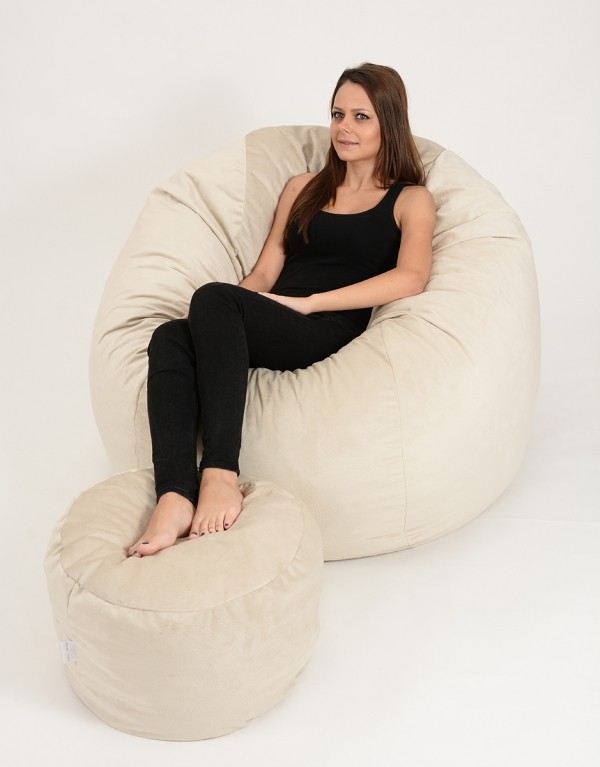 Pufrelax Puf King Size Beige Memory Mix