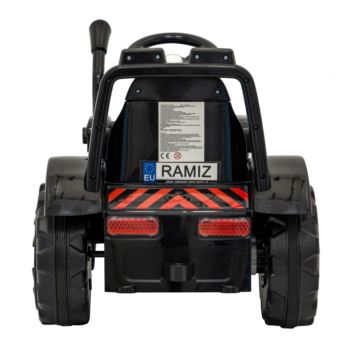 Buldozer Electric Ramiz cu Cupă Mobilă pentru Copii - imagine 4