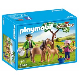 Playmobil Veterinar Ponei Manz - Joc Creativ