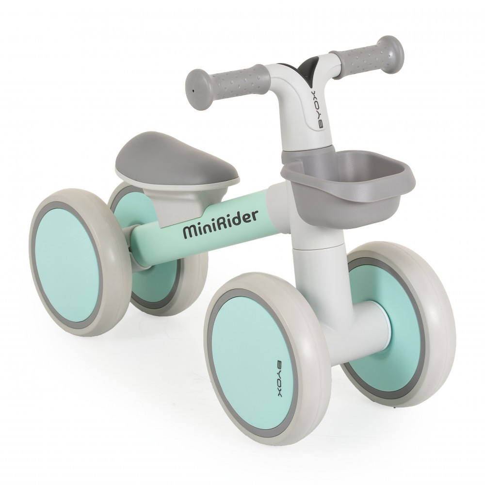 Byox Mini Rider Verde - Vehicul Echilibru Copii - imagine 6