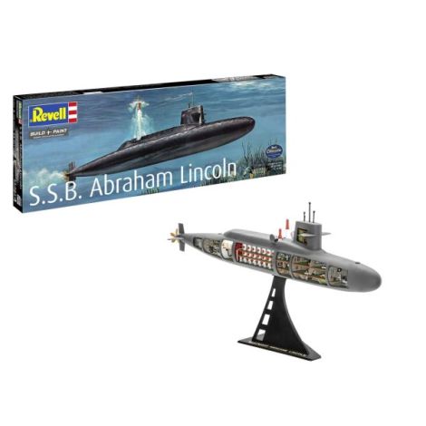 Revell Navomodel Abraham Lincoln cu Interior