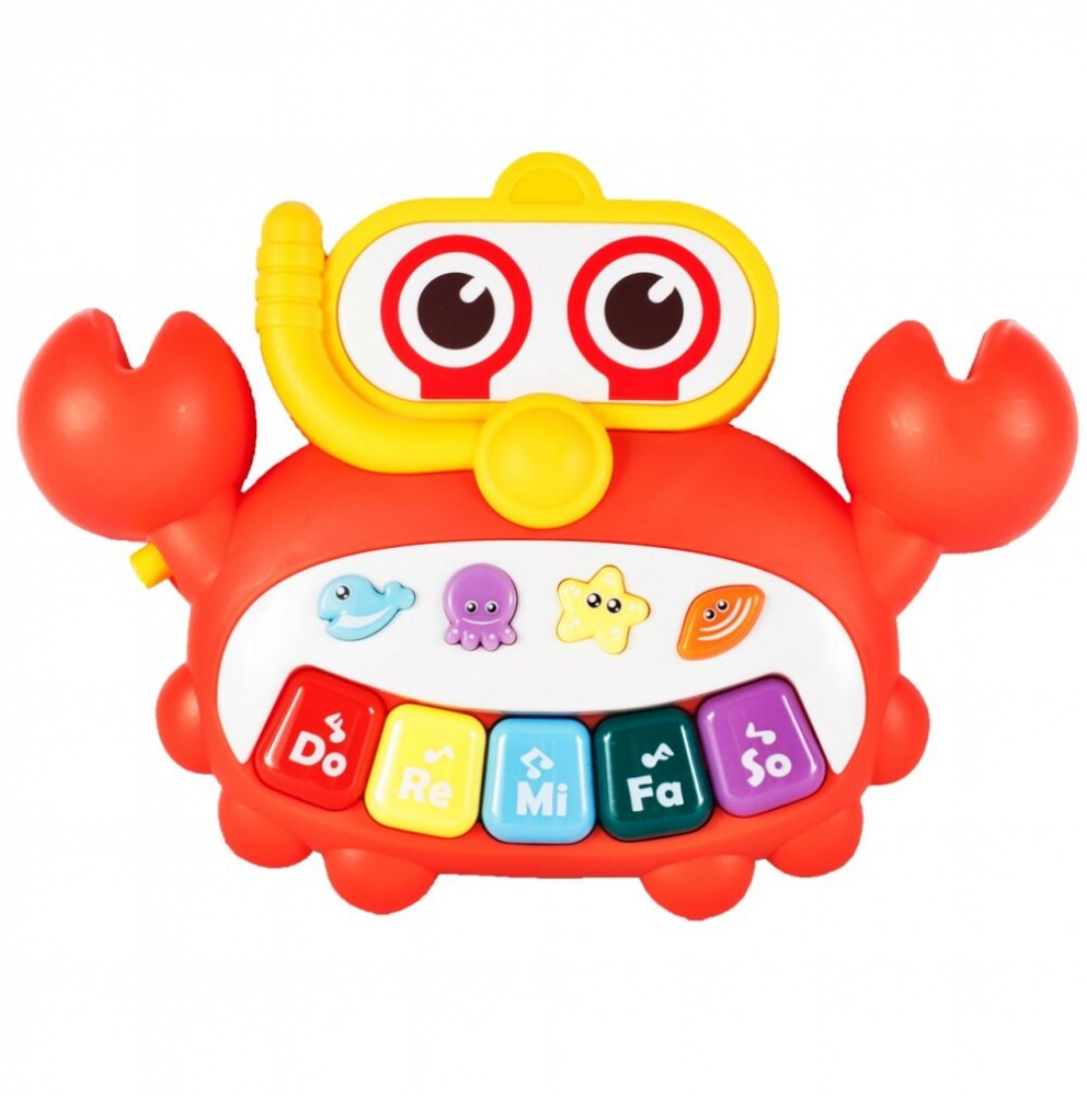 Antepremergator Malplay 2in1 cu Pian și Activități - imagine 6