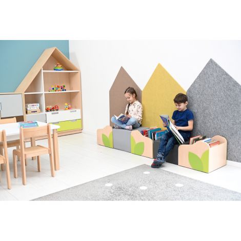 Set Biblioteca Flora Moje Bambino - Spațiu Optimizat - imagine 3