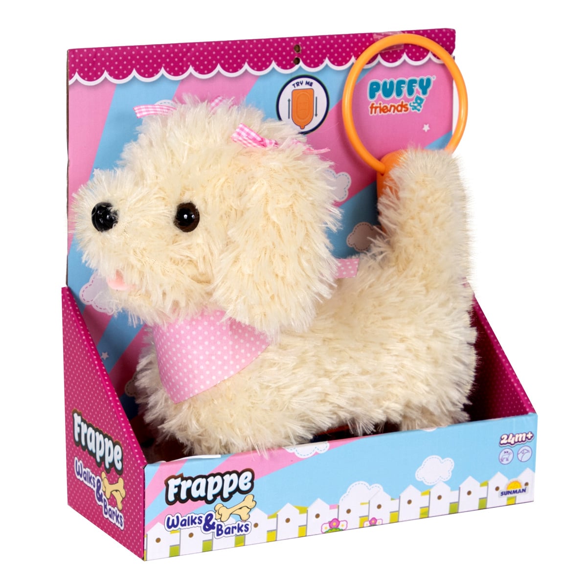 Jucărie Interactivă Cățeluș Frappe Puffy Friends