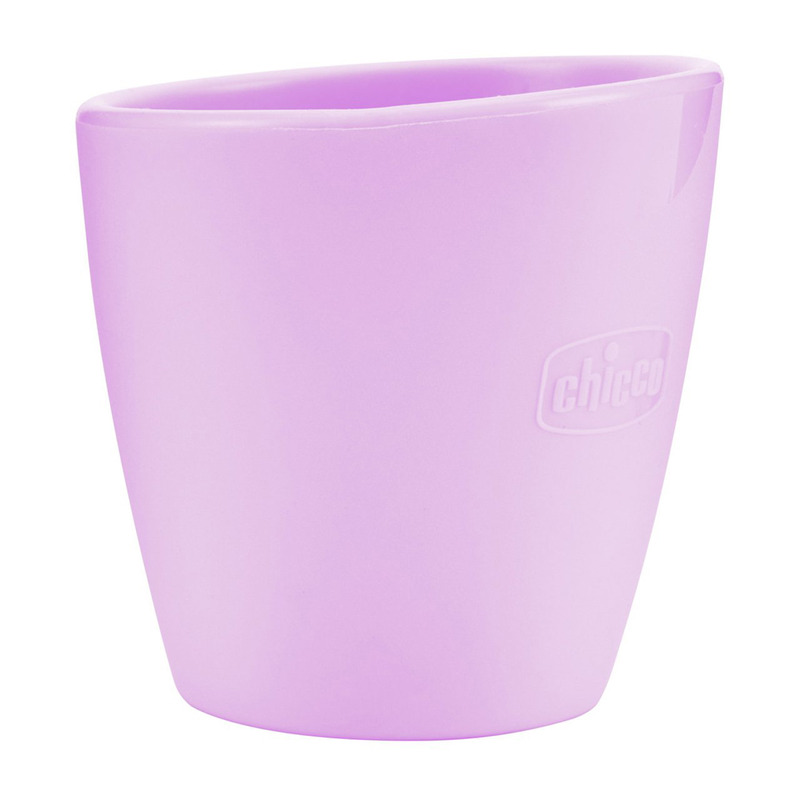 Cupa Chicco Silicon 100% Margine Inclinata