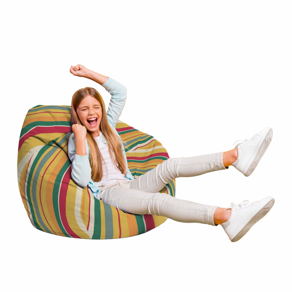 Fotoliu Puf Updeco Malibu Sunset, Relaxare Premium - imagine 5