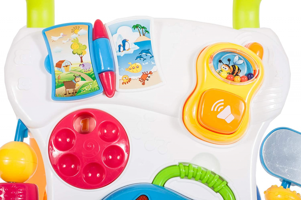 Antepremergator MalPlay Educativ cu Pian si Tabla - imagine 3