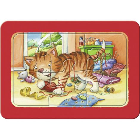 Puzzle Animalute Copii 3x6 Piese Ravensburger - imagine 4