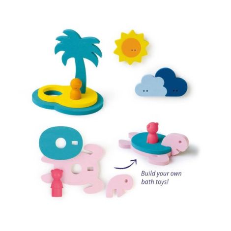Set Jucarii Baie Insula Comorilor Quut Toys - imagine 5