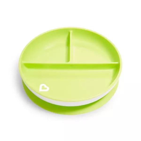 Set 2 Farfurii Munchkin cu Ventuza, 6L+