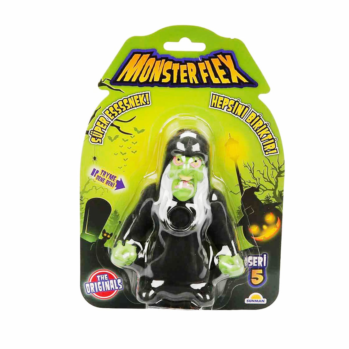 Figurina Monster Flex Witch, S5, Flexibilă