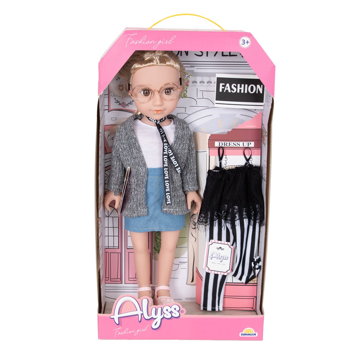Papusa Alyss Casual, Articulata | Jucarii Moda