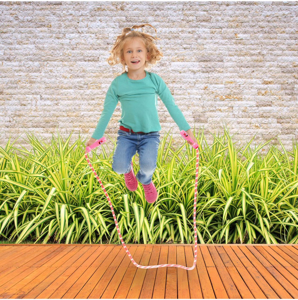 Coarda de sărit Pink Malplay 2.6 m, Jucării Exterior