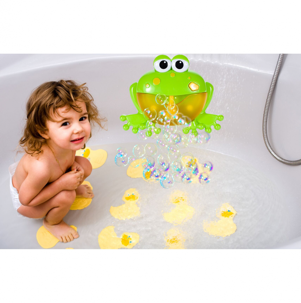 MalPlay Bubble Frog: Jucarie baie cu lumini si spuma - imagine 2