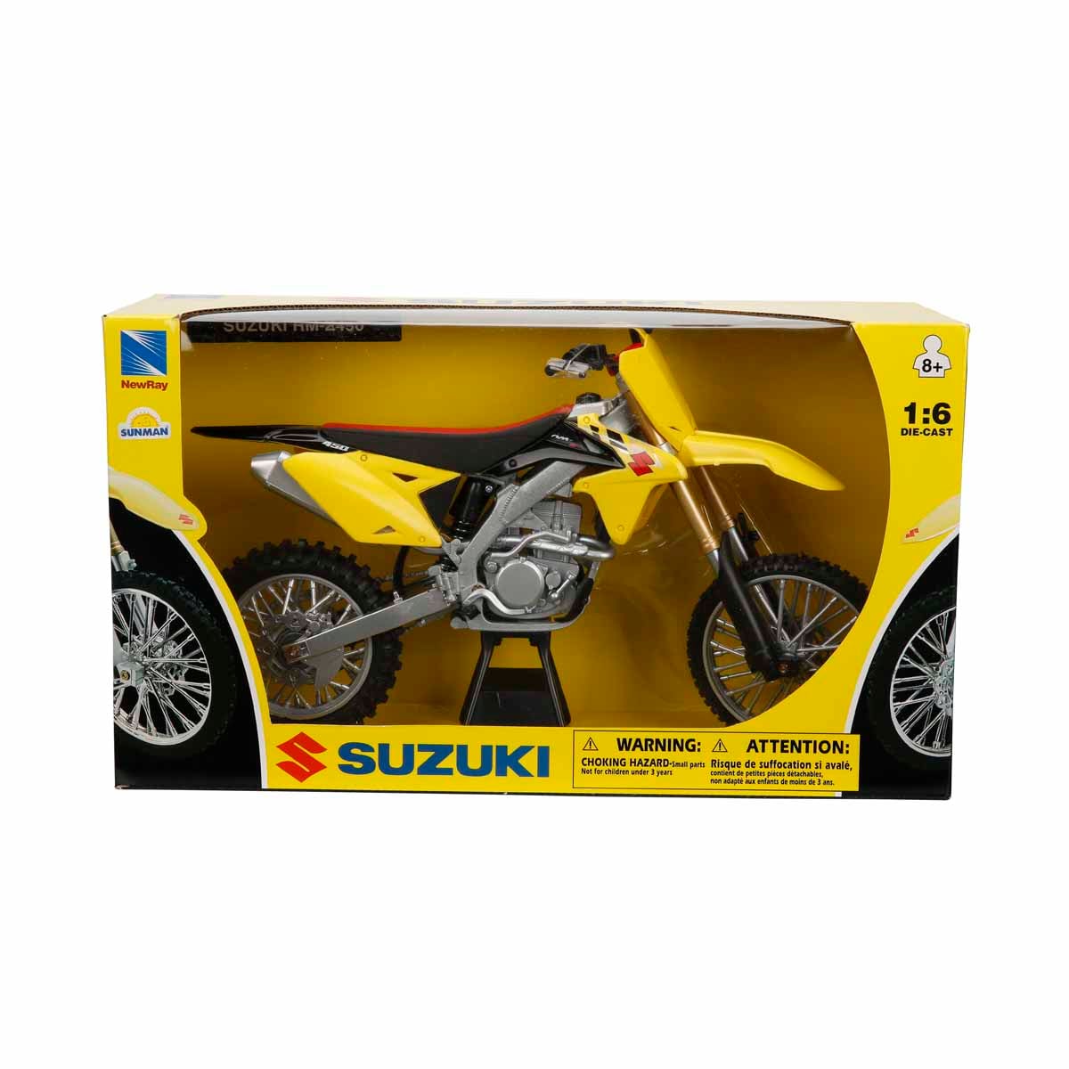 Machetă Suzuki RM-Z450 New Ray 1:6 Metal
