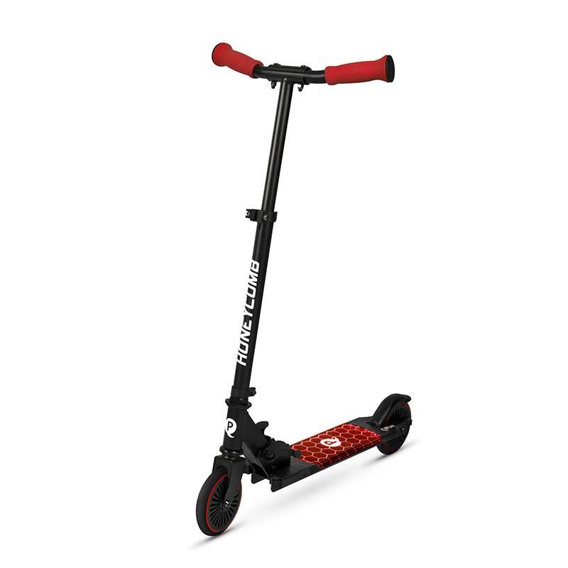 Trotineta Qplay Honeycomb cu LED - Plimbări sigure - imagine 4