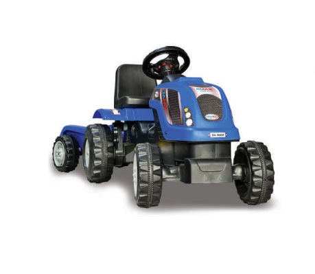 Tractor Electric Micromax MMX Blue cu Remorca 35W - imagine 2