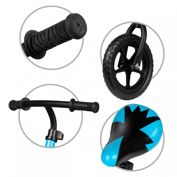 Bicicleta Kidwell Rebel Blue 12", Fără Pedale