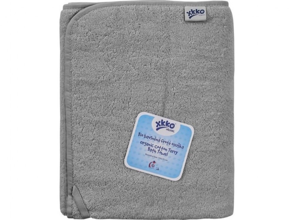 Prosop Bumbac Organic XKKO 75x150cm Moale