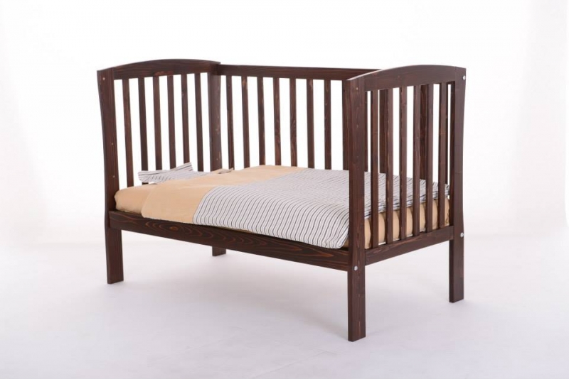 Patut Bebe Junior DeLuxe Mesterel, Lemn Masiv - imagine 13