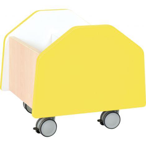 Cutie pe roti Quadro Galben Moje Bambino