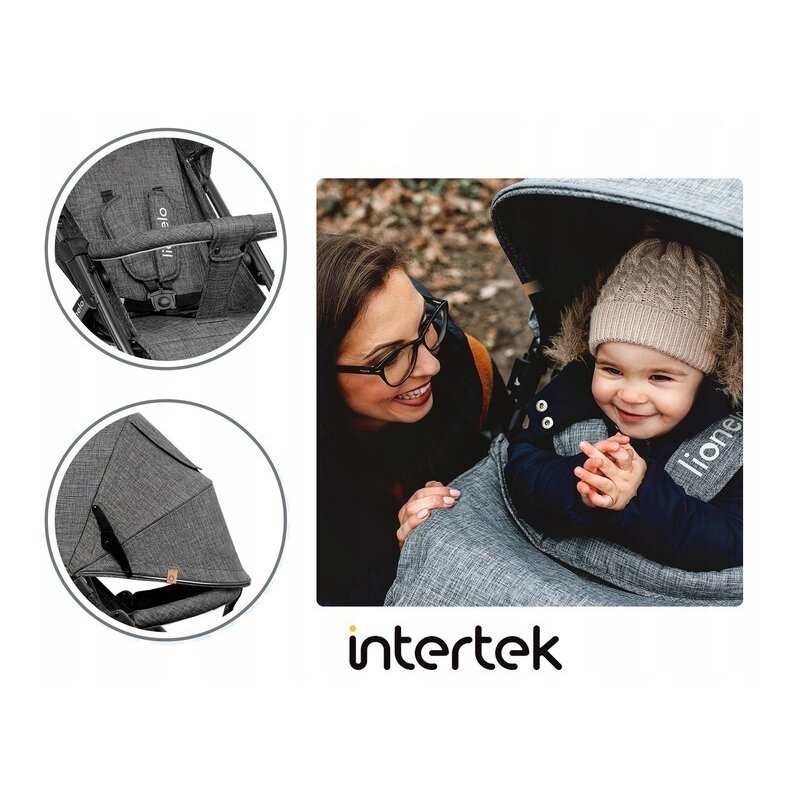 Carucior Sport Lionelo Annet Plus Stone - imagine 8