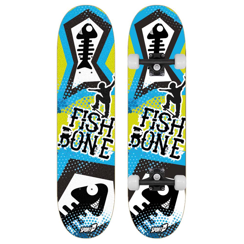 Skateboard Mandelli Fish Bone 80cm Cruiser