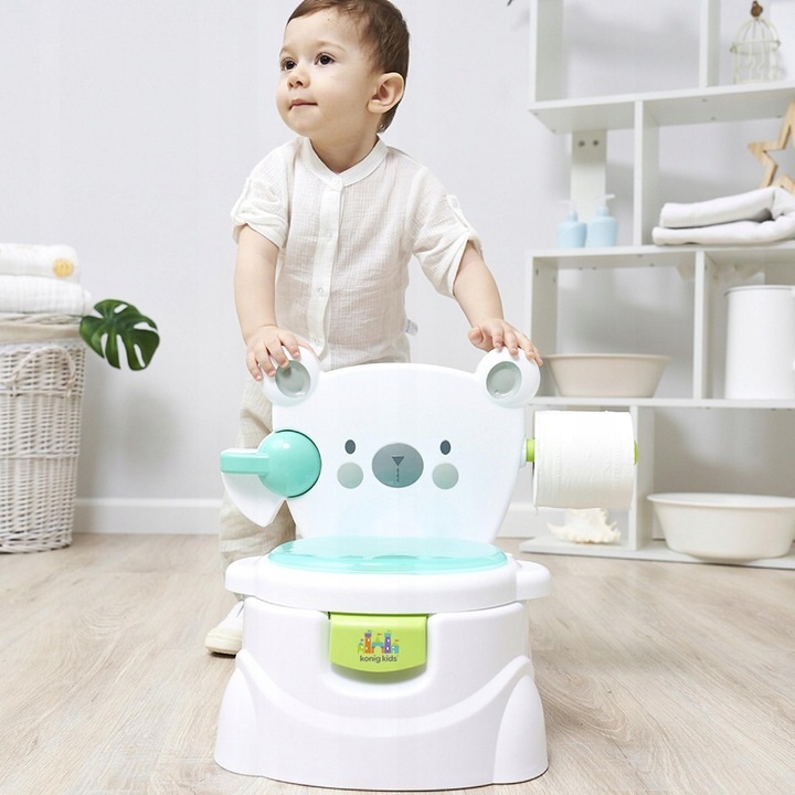 Olita Educationala 2in1 Teddy Bear Pink | Matadi - imagine 2
