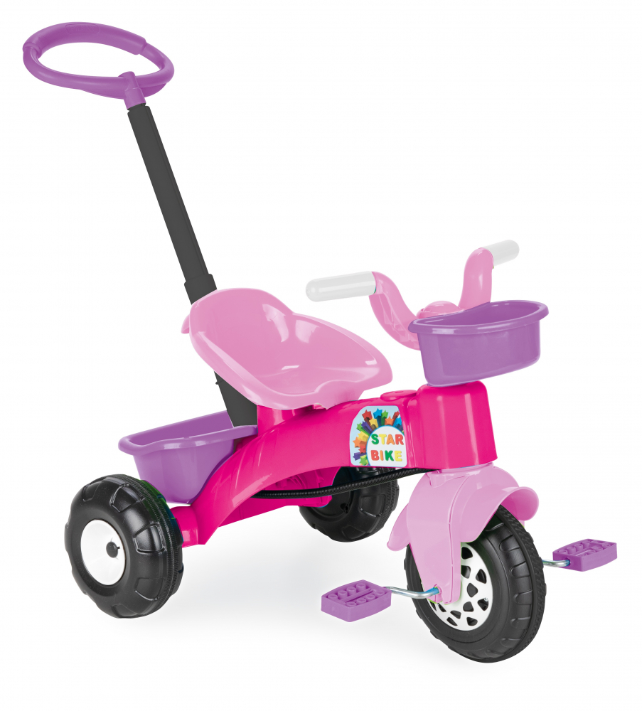 Tricicleta Pilsan Star Pink | 2 Ani+ | Maner Parental - imagine 3