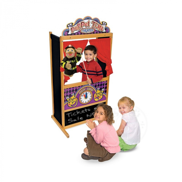 Teatru de Păpuși Deluxe Melissa & Doug