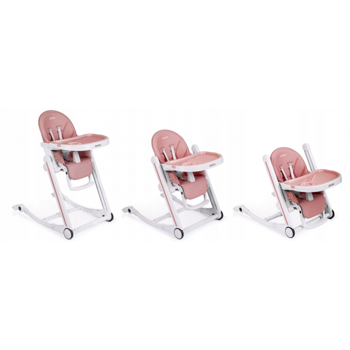Scaun de masa Ricokids Tugo 3-in-1 roz - imagine 2