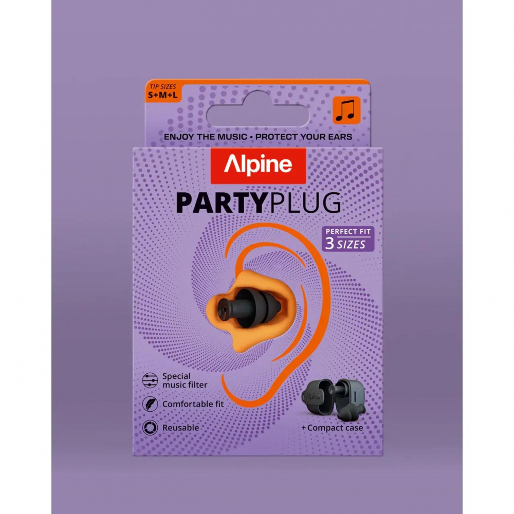 Dopuri urechi Alpine SNR 19dB - Protecție concert