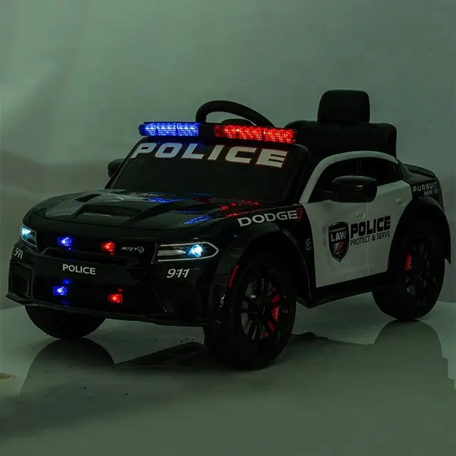 Mașinuța Dodge Police 70W Nichiduta - imagine 5