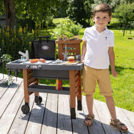 Bucatarie Smoby Garden cu 43 Accesorii - imagine 15