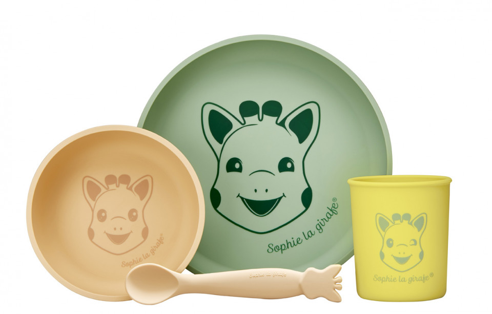 Set Masa Girafa Sophie Vulli Silicon - imagine 4