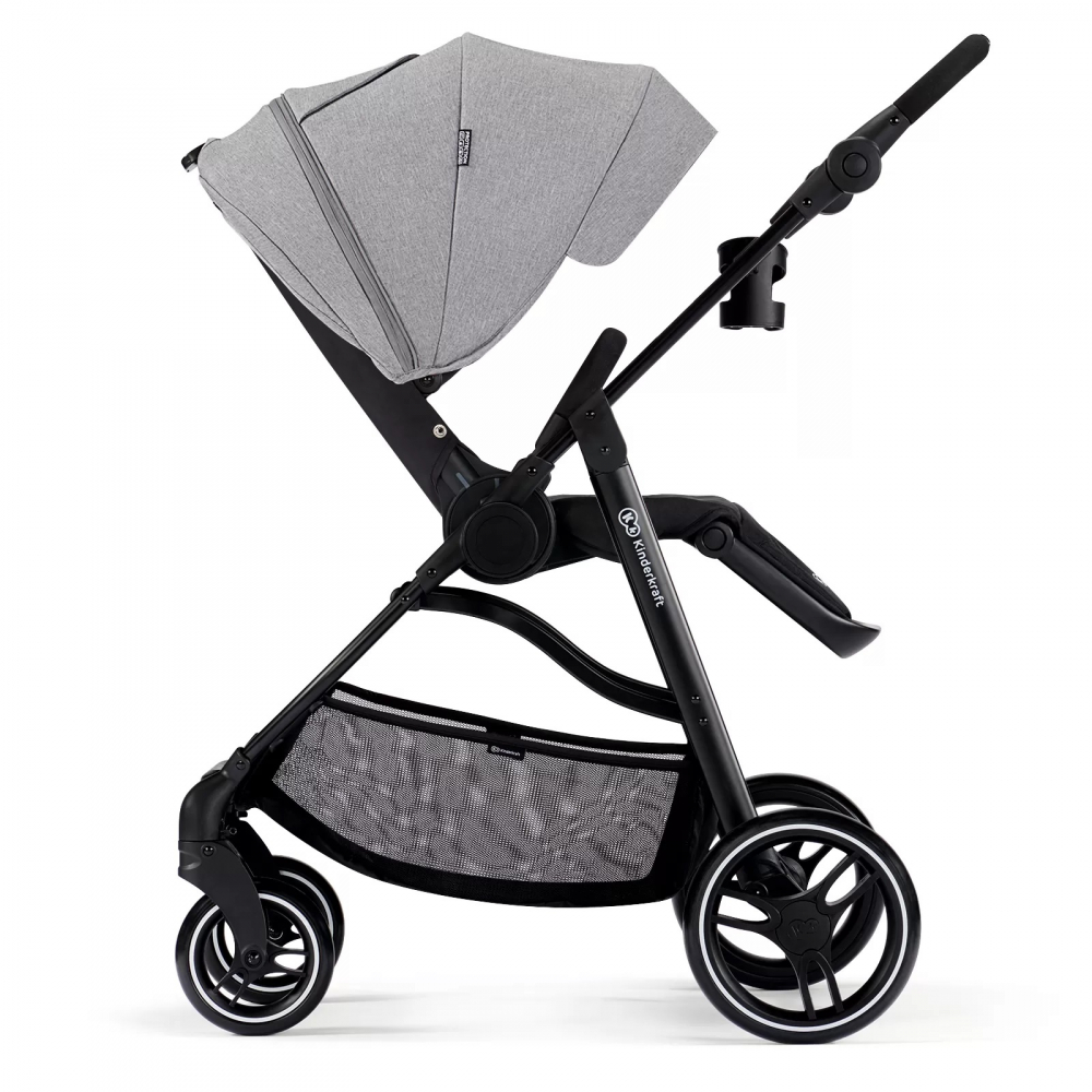Carucior Kinderkraft Vesto Grey de la naștere - imagine 3