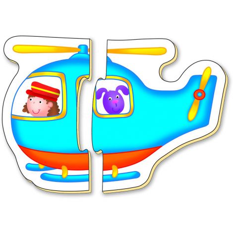 Puzzle Baby Mijloace de Transport Galt - imagine 2