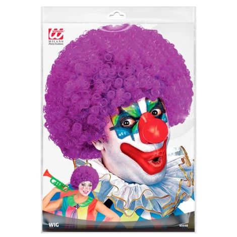 Peruca Clown Mov Widmann | Costume Carnaval - imagine 4