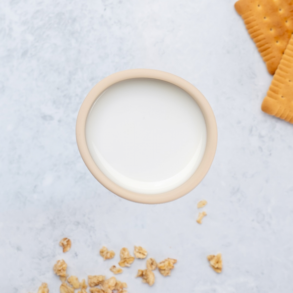Pahar Silicon AppeKids Beige | Sigur și Durabil - imagine 4