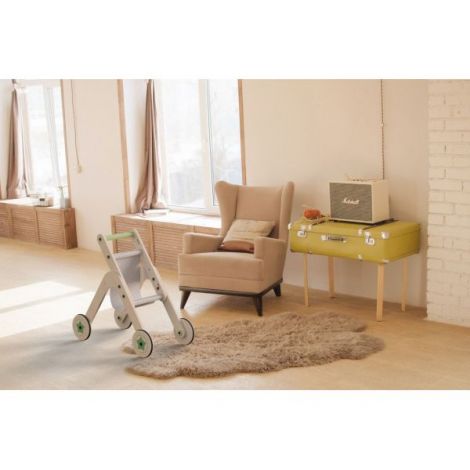 MamaToyz Carucior 2in1 - Antepremergator Lemn - imagine 3