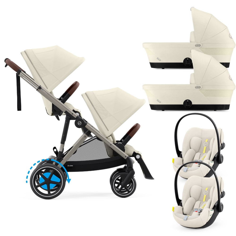 Carucior Gemeni Cybex e-Gazelle S + Scaune Auto