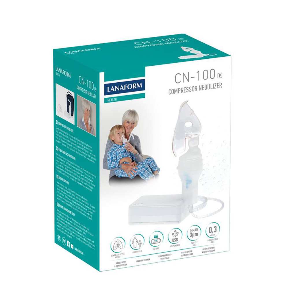 Aparat aerosoli portabil Lanaform CN100P - Tratament eficient