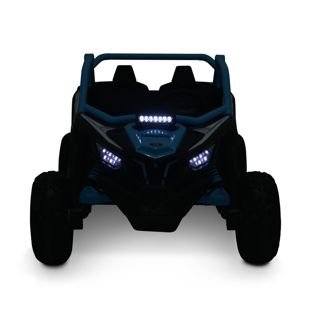 Moni Typhoon Blue 4x4 - Masinuta Electrica 2 Locuri - imagine 4