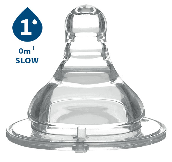 Tetina Anticolici Babyono 0m+ Flux 1 - imagine 2