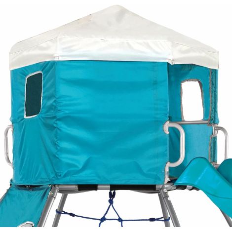 Complex Joaca Climbing Dome Tobogan Plum - imagine 3