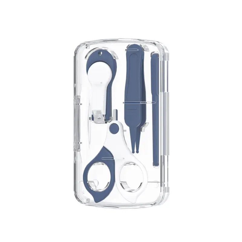 Set Manichiura 4 Piese Little Mom Care Albastru - imagine 5