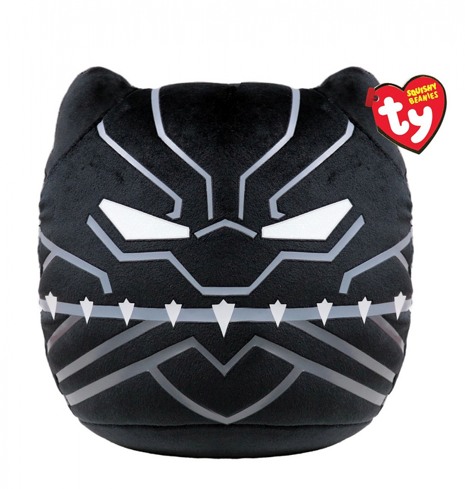 Plus Ty Squishy Beanies Black Panther 30cm