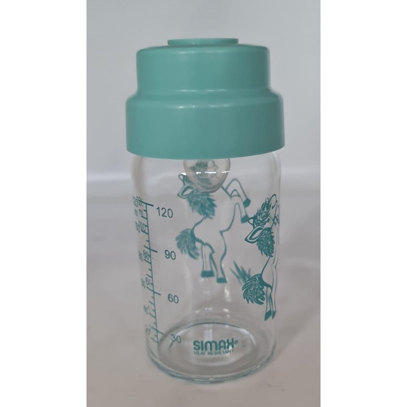 Biberon Simax 125 ml cu Tetină Silicon