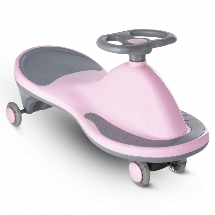 Kidwell PlasmaCar Rollo Roz cu Roti LED | 100kg - imagine 7
