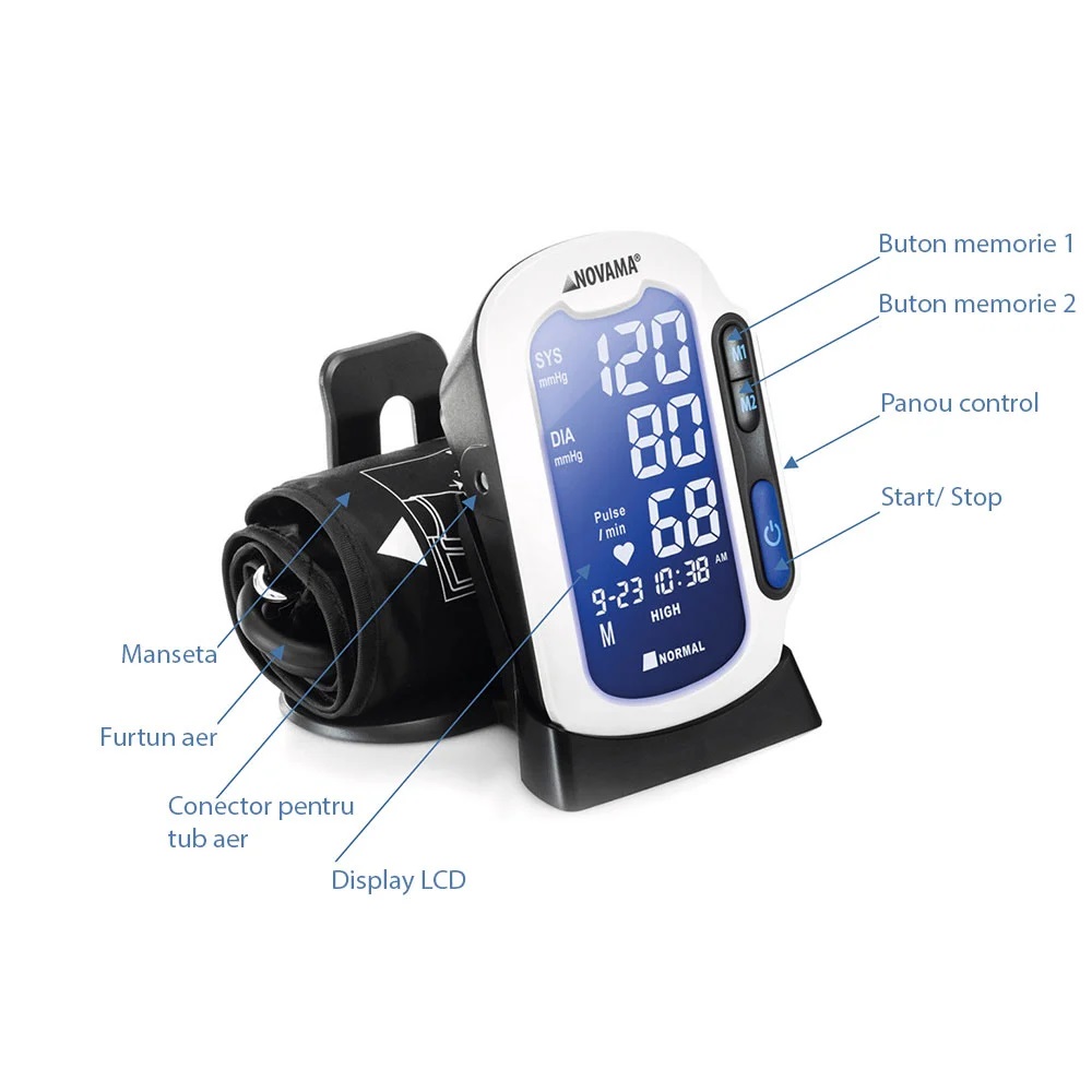 Tensiometru Electronic Novama Pro cu AFib - imagine 3